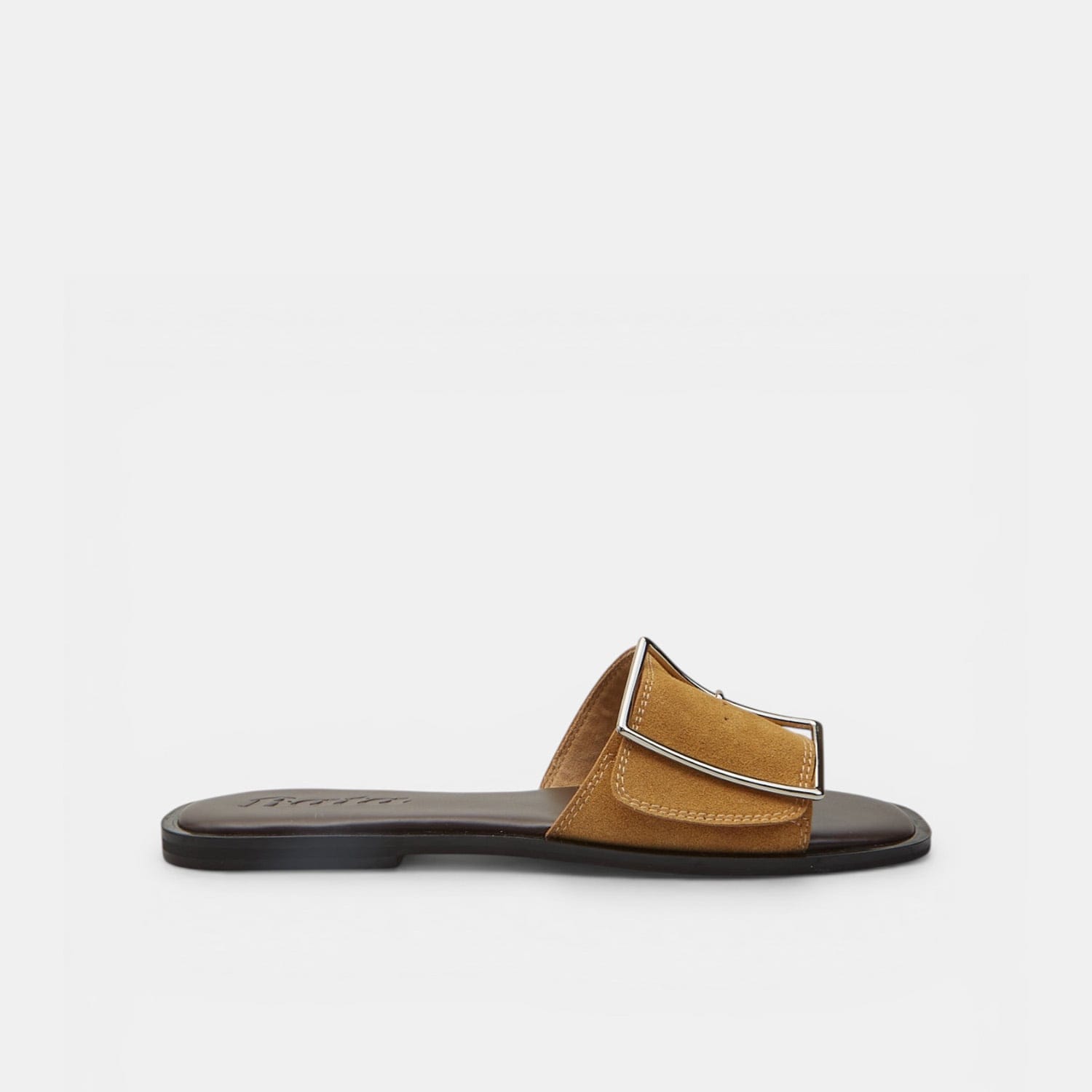 Sandalo flat con fascia con fibbia Bata