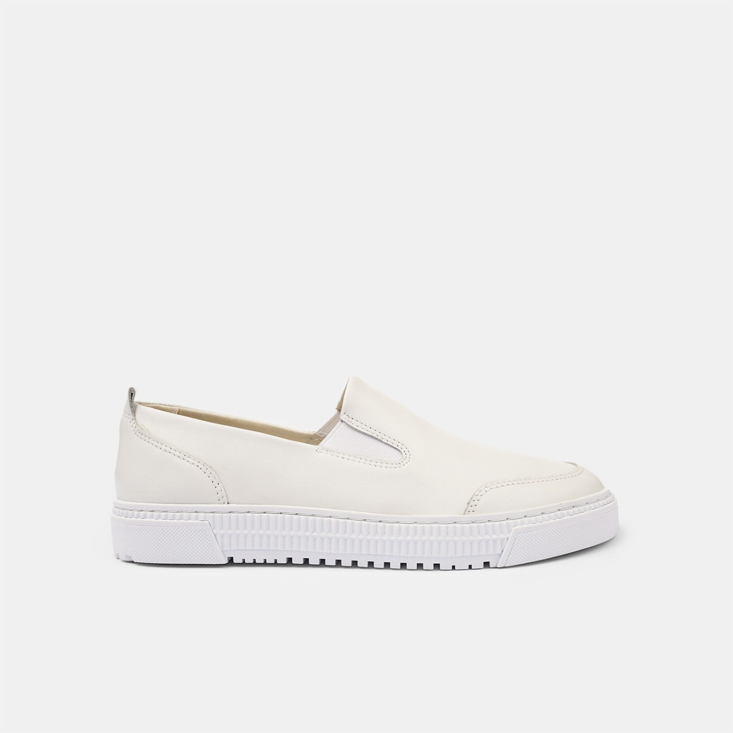 Slip on da donna in pelle