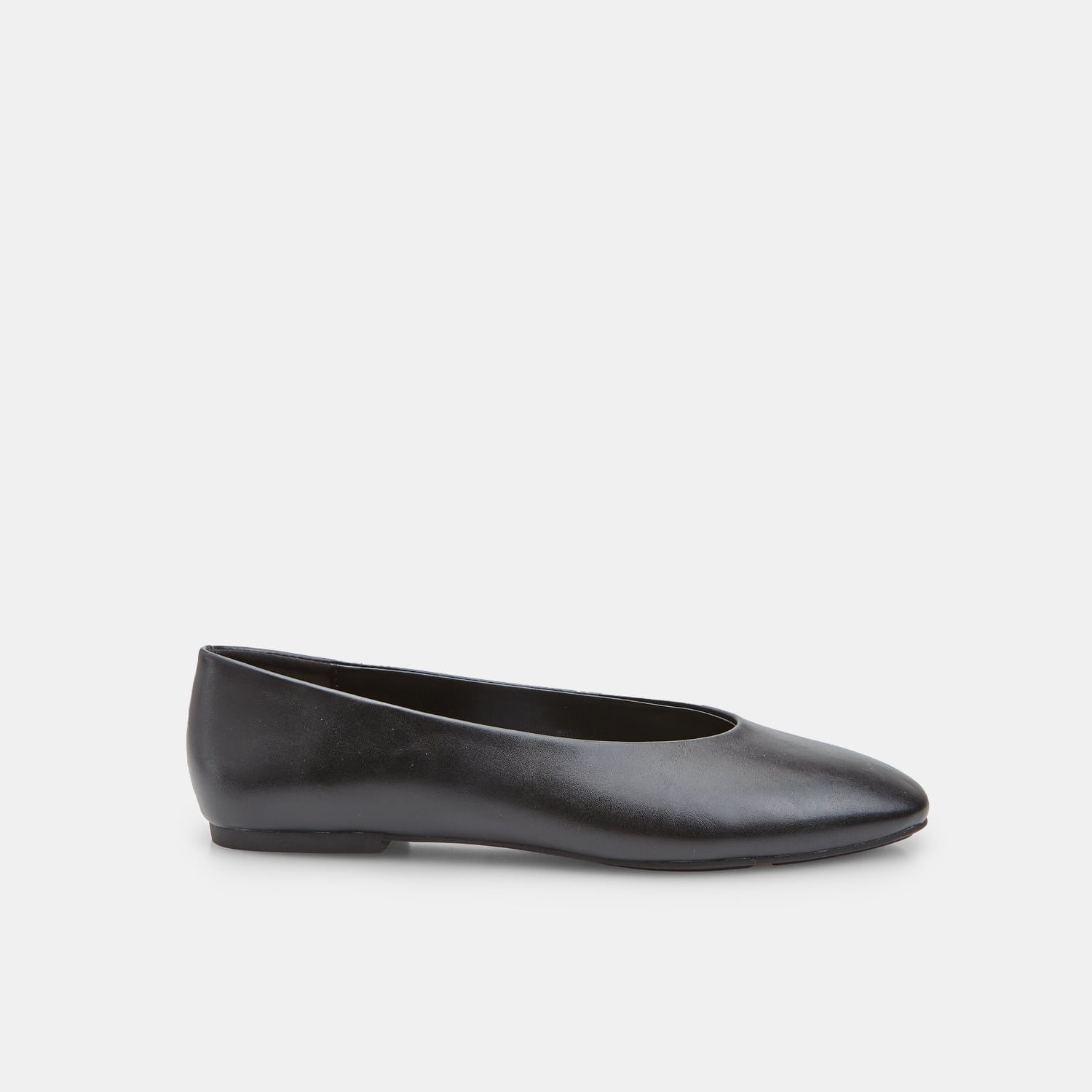 Ballerina flat da donna con punta quadrata