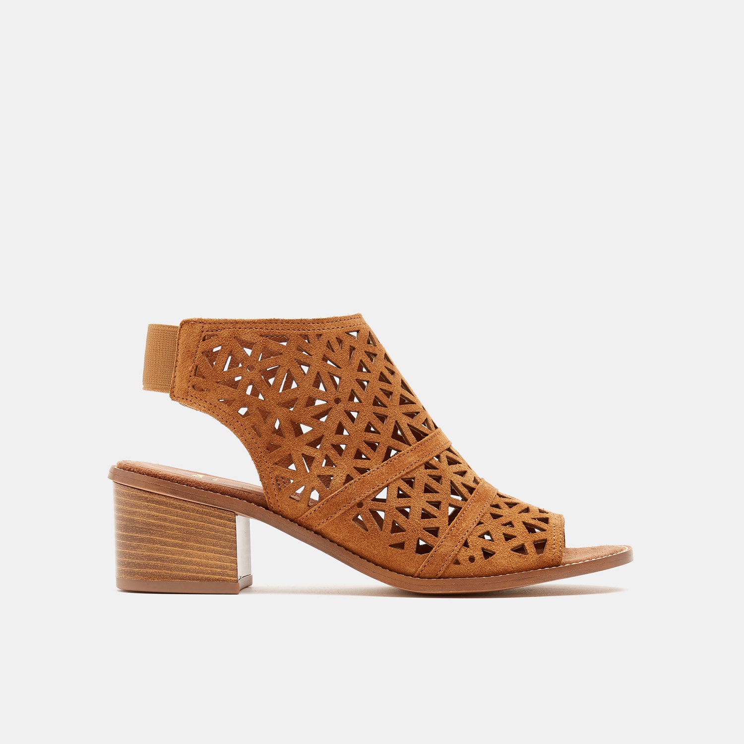 Sandali da donna in suede