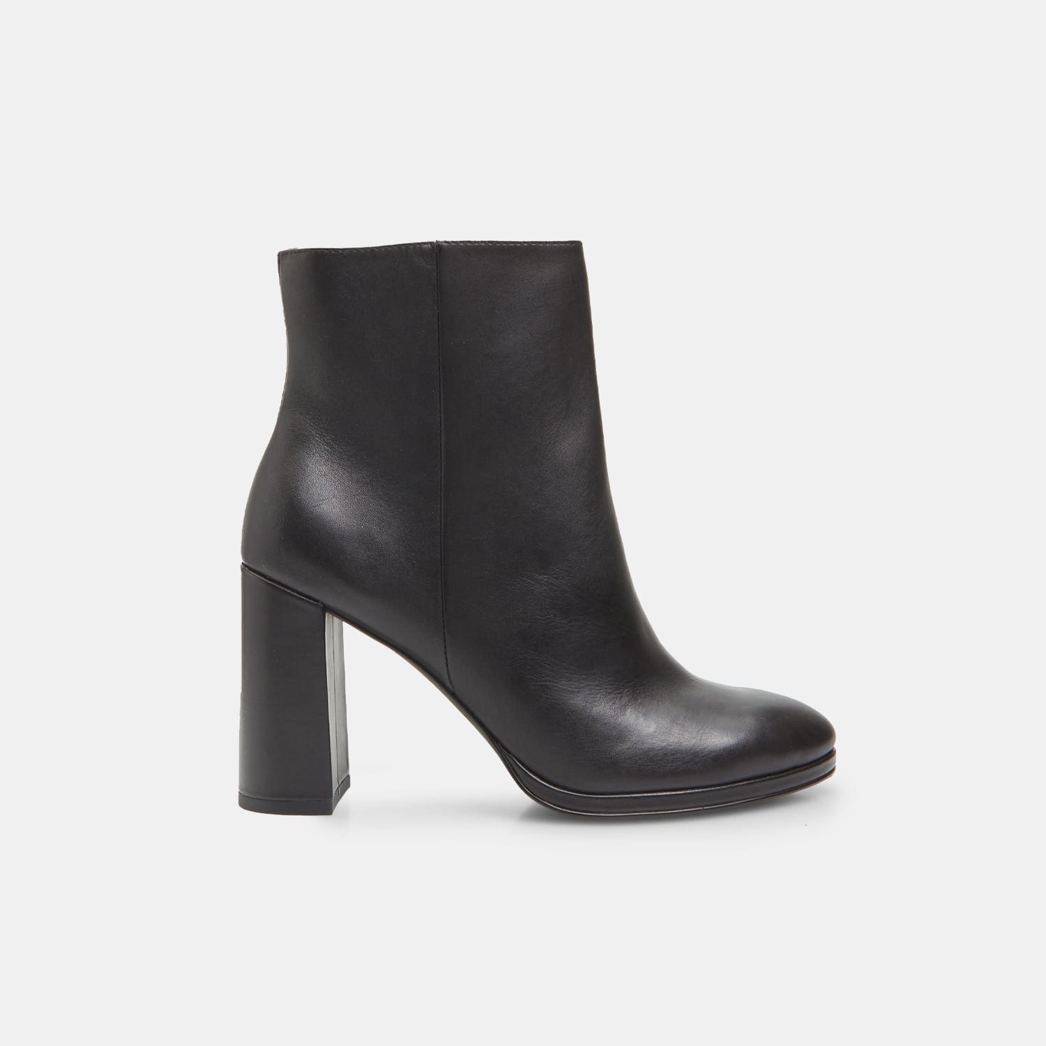 Ankle boot in pelle da donna con tacco BATA