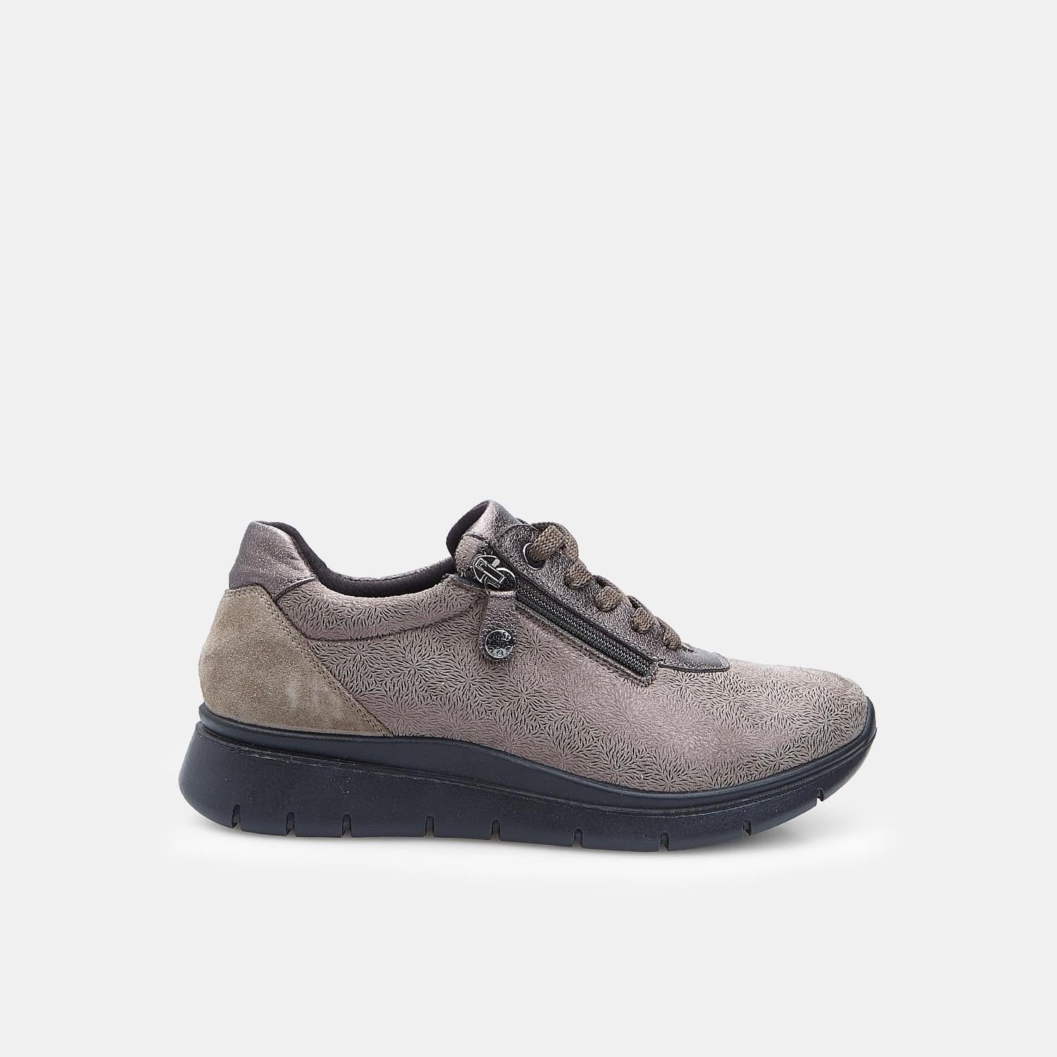 Scarpa stringata con zip da donna Bata