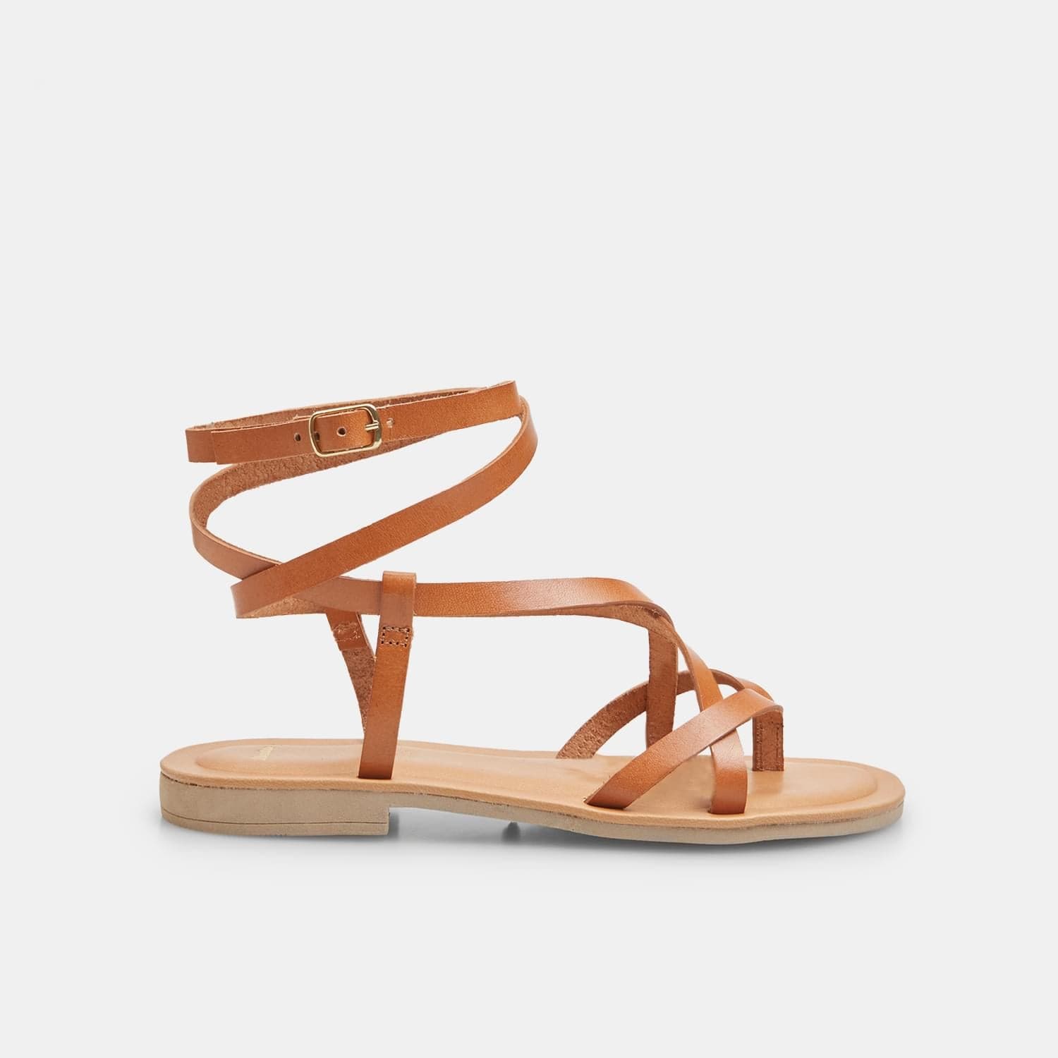 Sandalo da donna in pelle