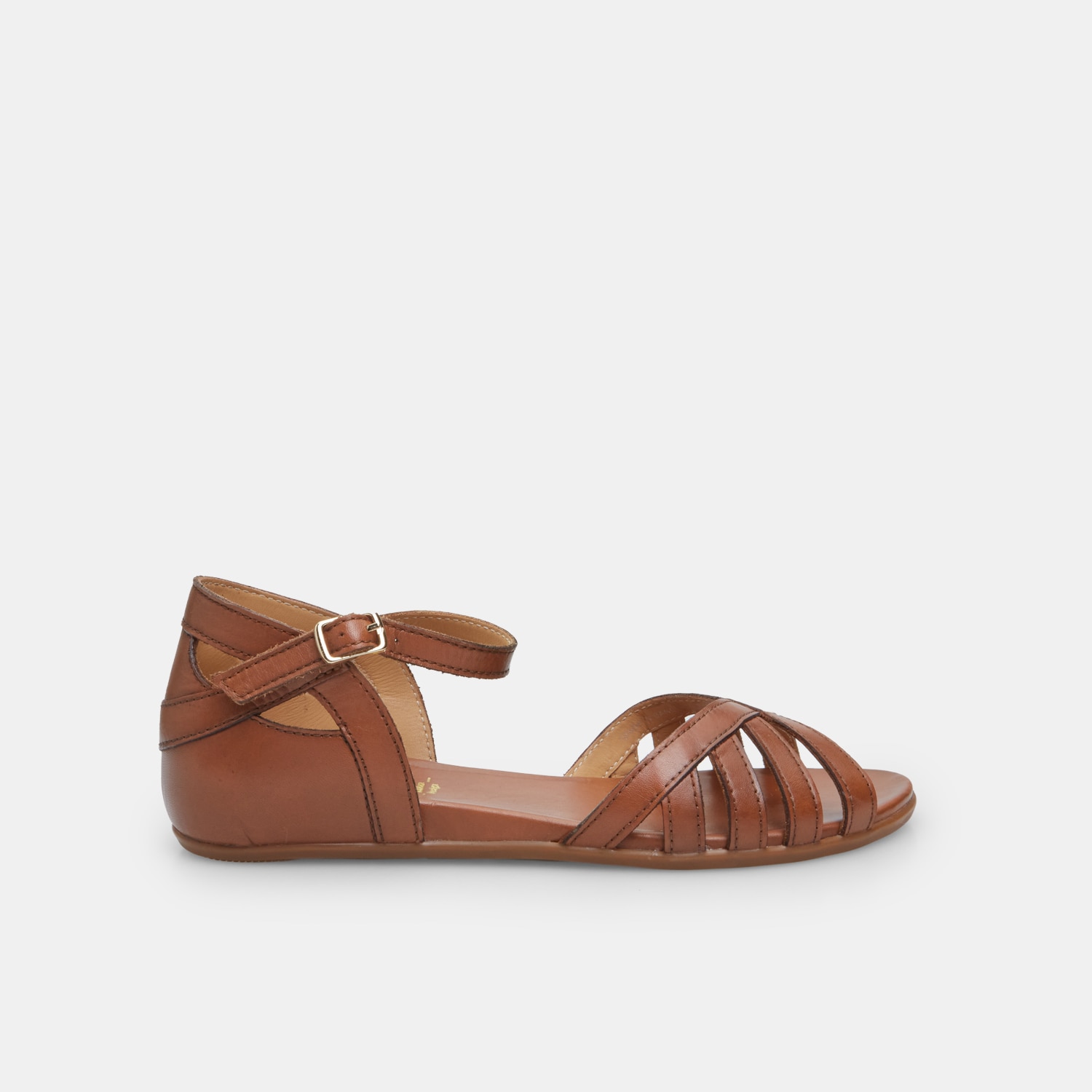 Sandalo da donna in pelle