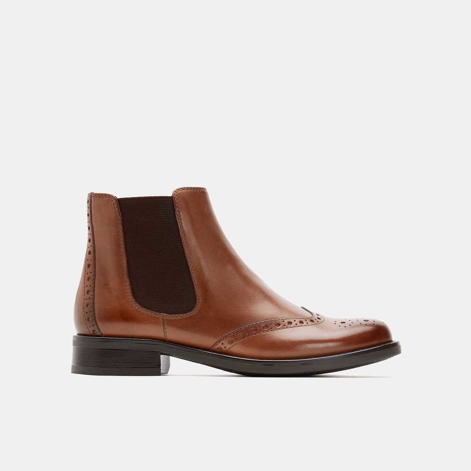 Stivaletti chelsea in vera pelle