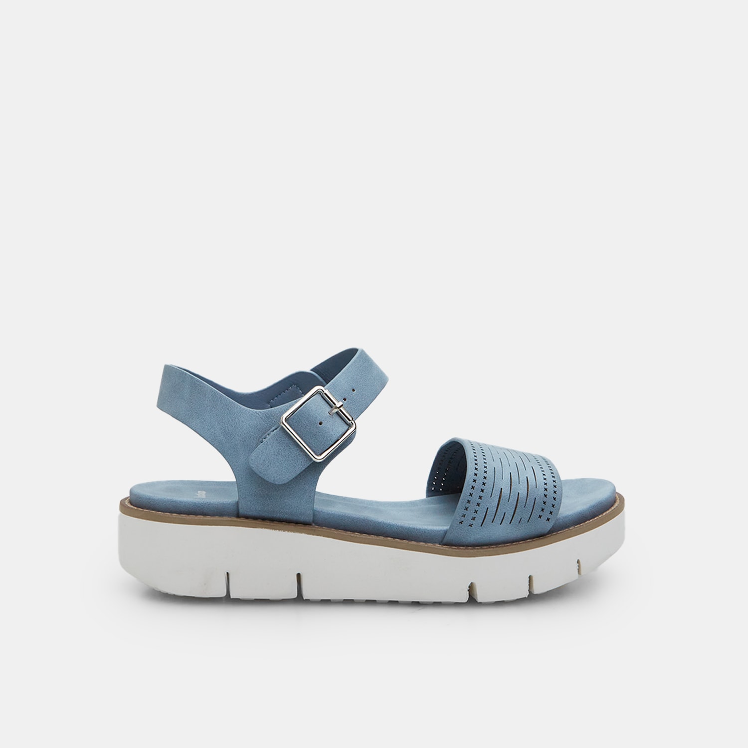 Sandalo da donna con suola platform 4 cm