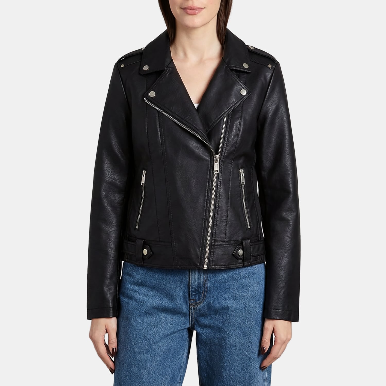 Giacca biker da donna Bata