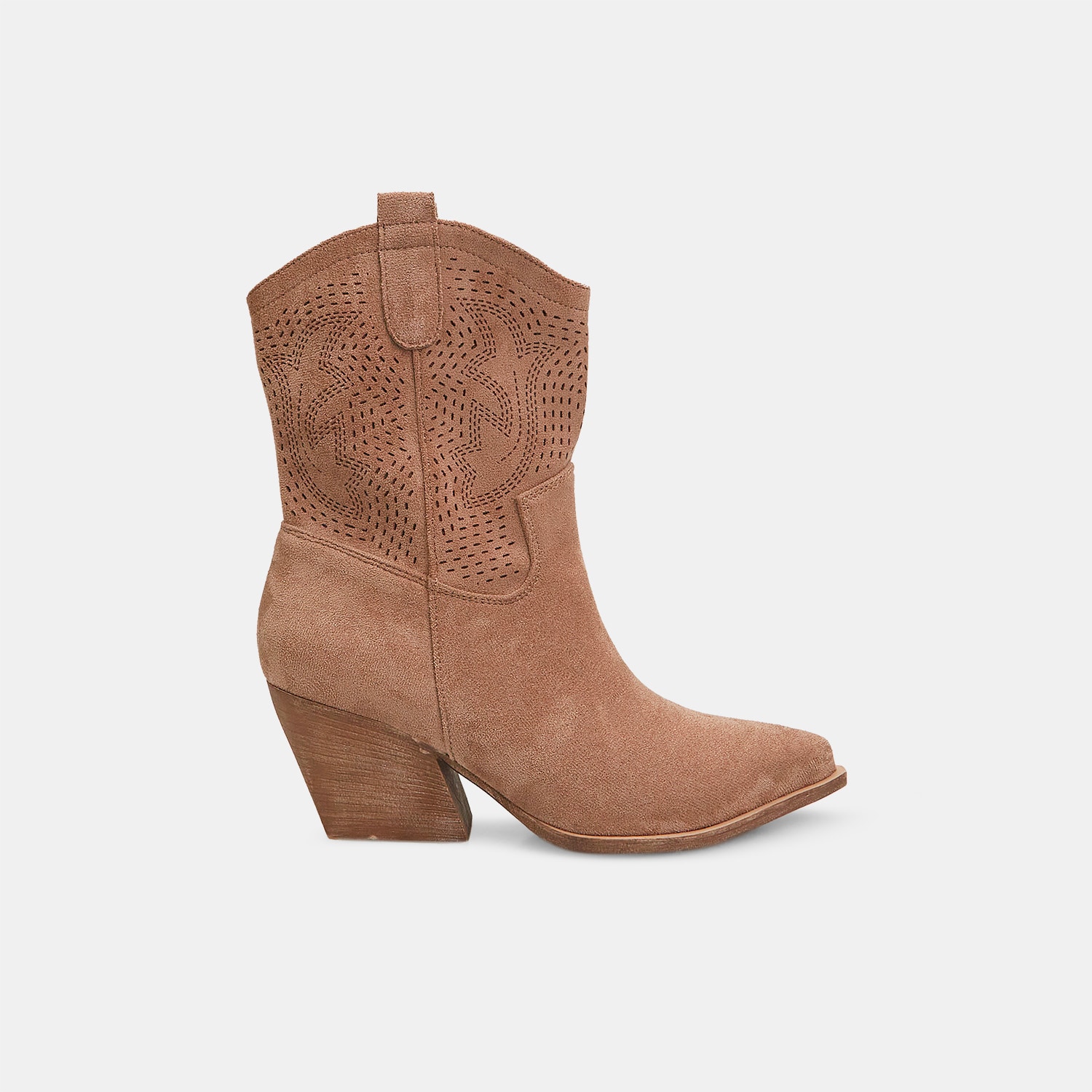 Stivaletti texani da donna con tacco 7 cm BATA