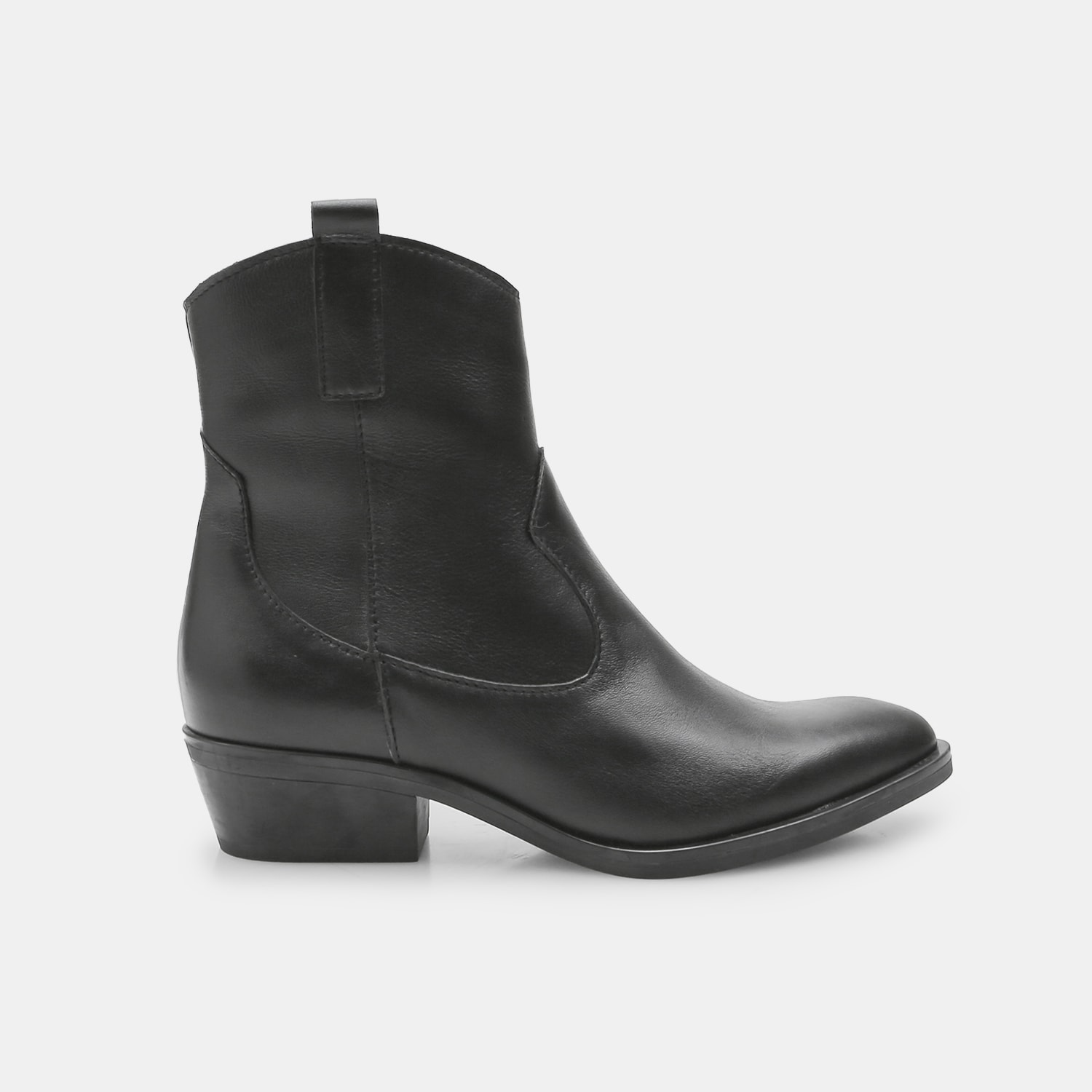 Stivaletto texano da donna in pelle BATA