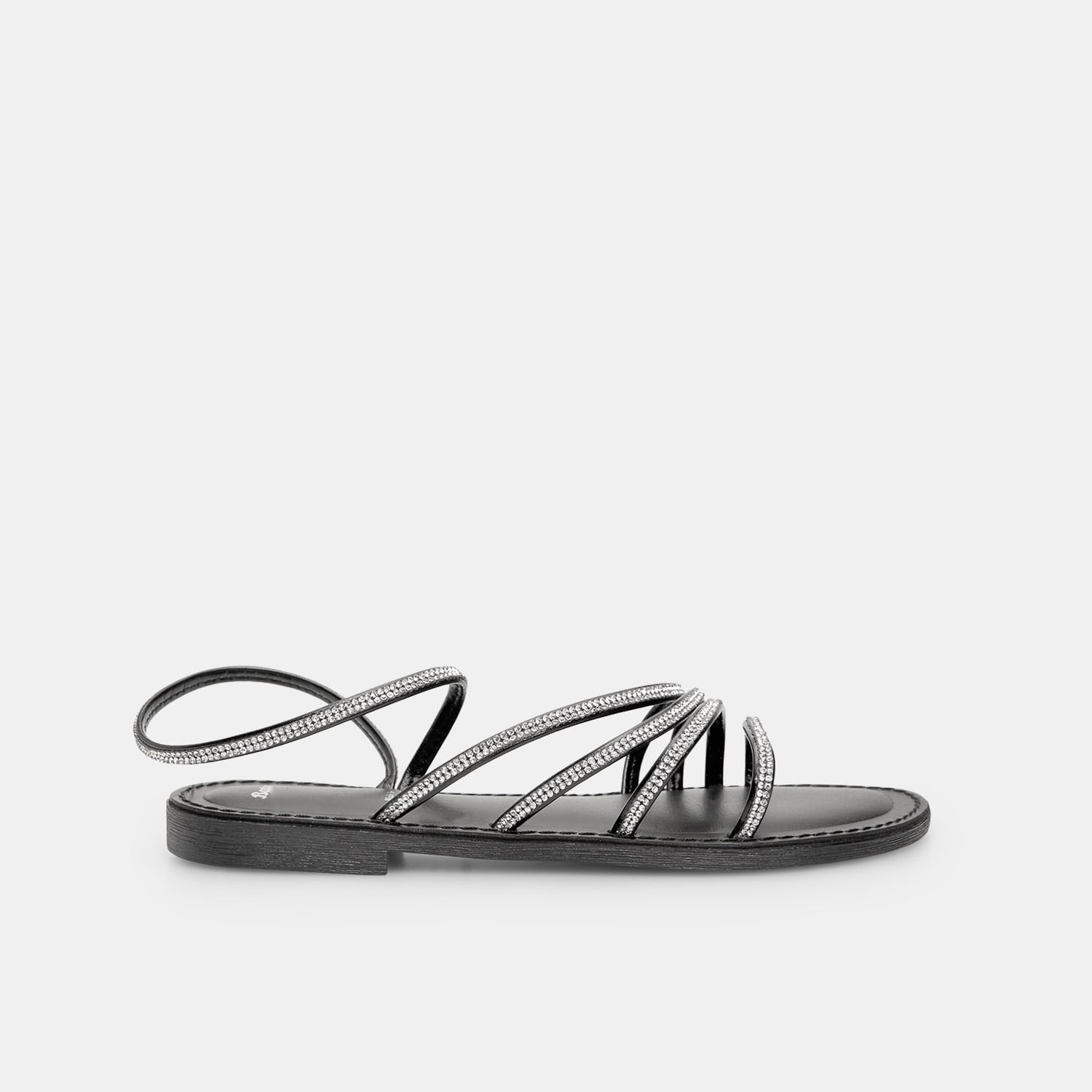 Sandalo da donna con brillantini