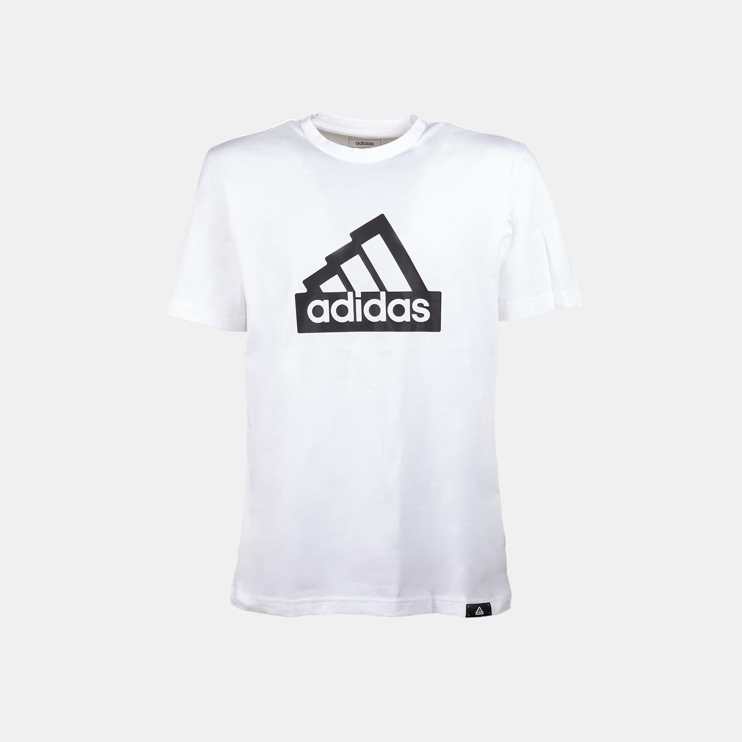 T-shirt da uomo Adidas M MOD ESS T WHITE