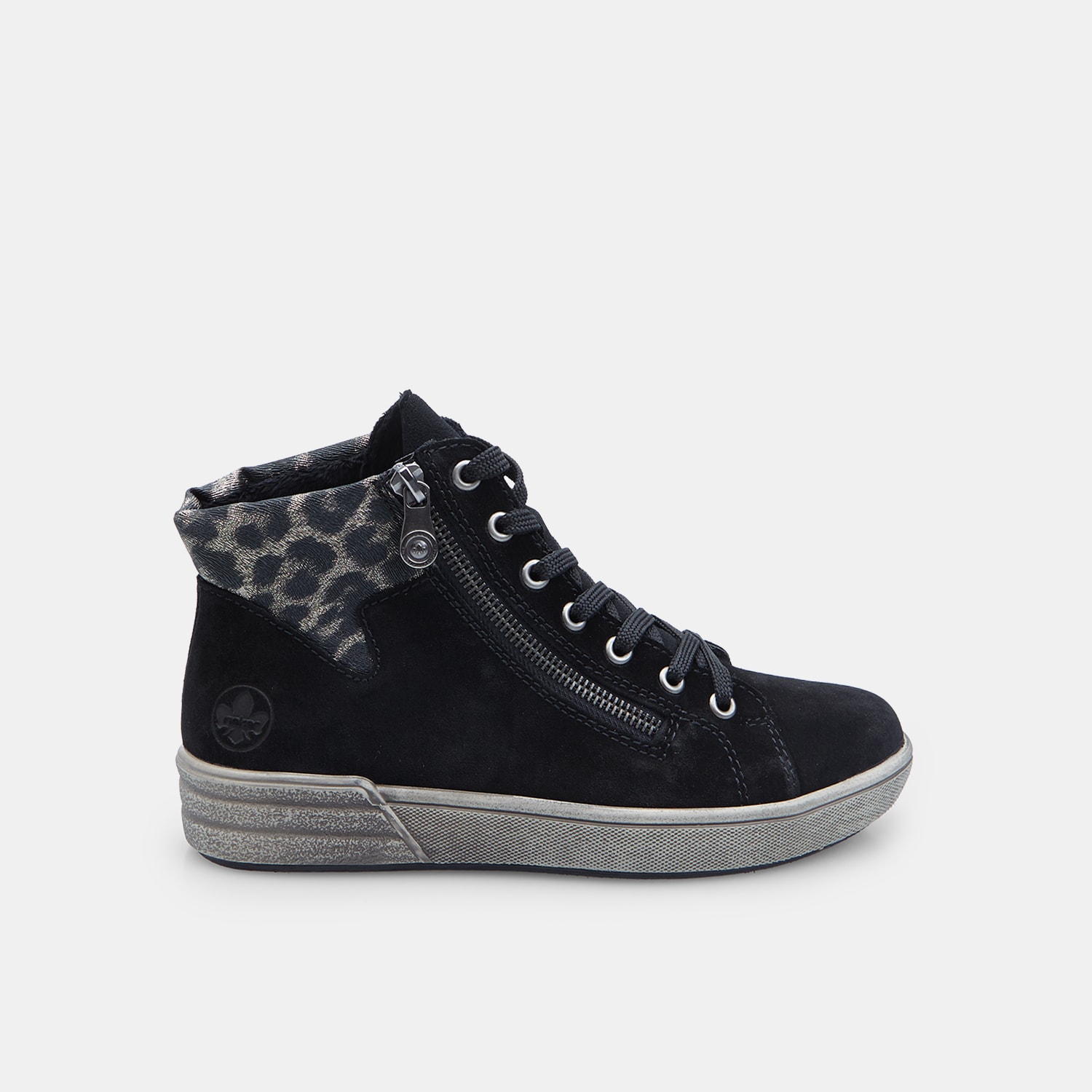Sneaker mid in suede da donna Rieker