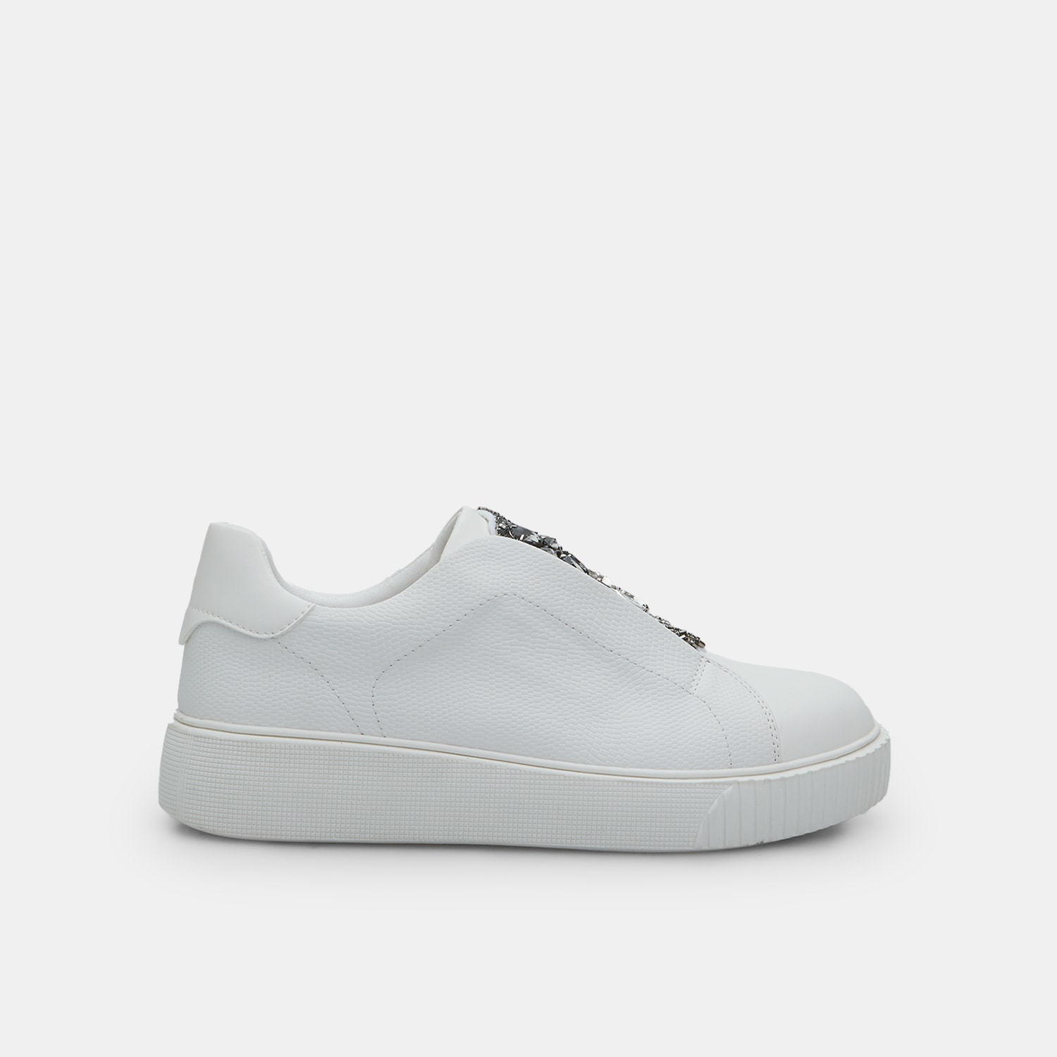 Sneaker con applicazione gioiello