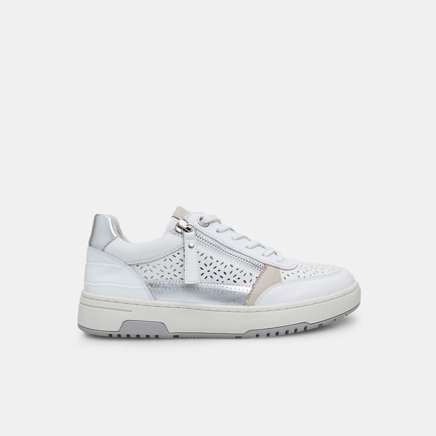 Sneaker da donna in pelle