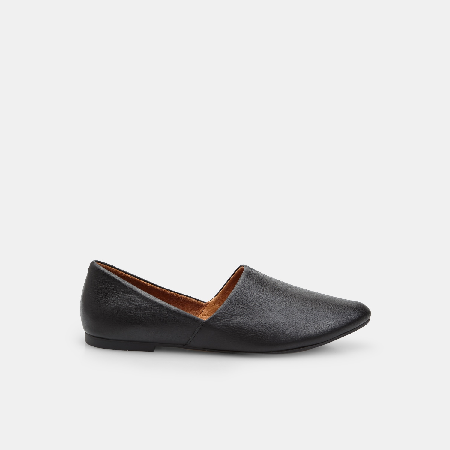 Ballerina da donna in pelle