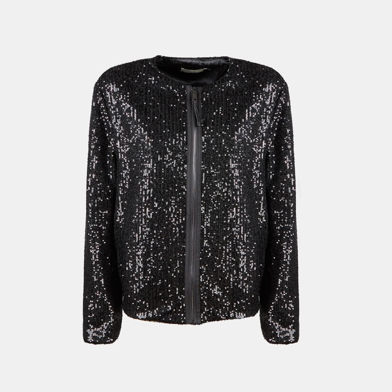 Bomber da donna con paillettes