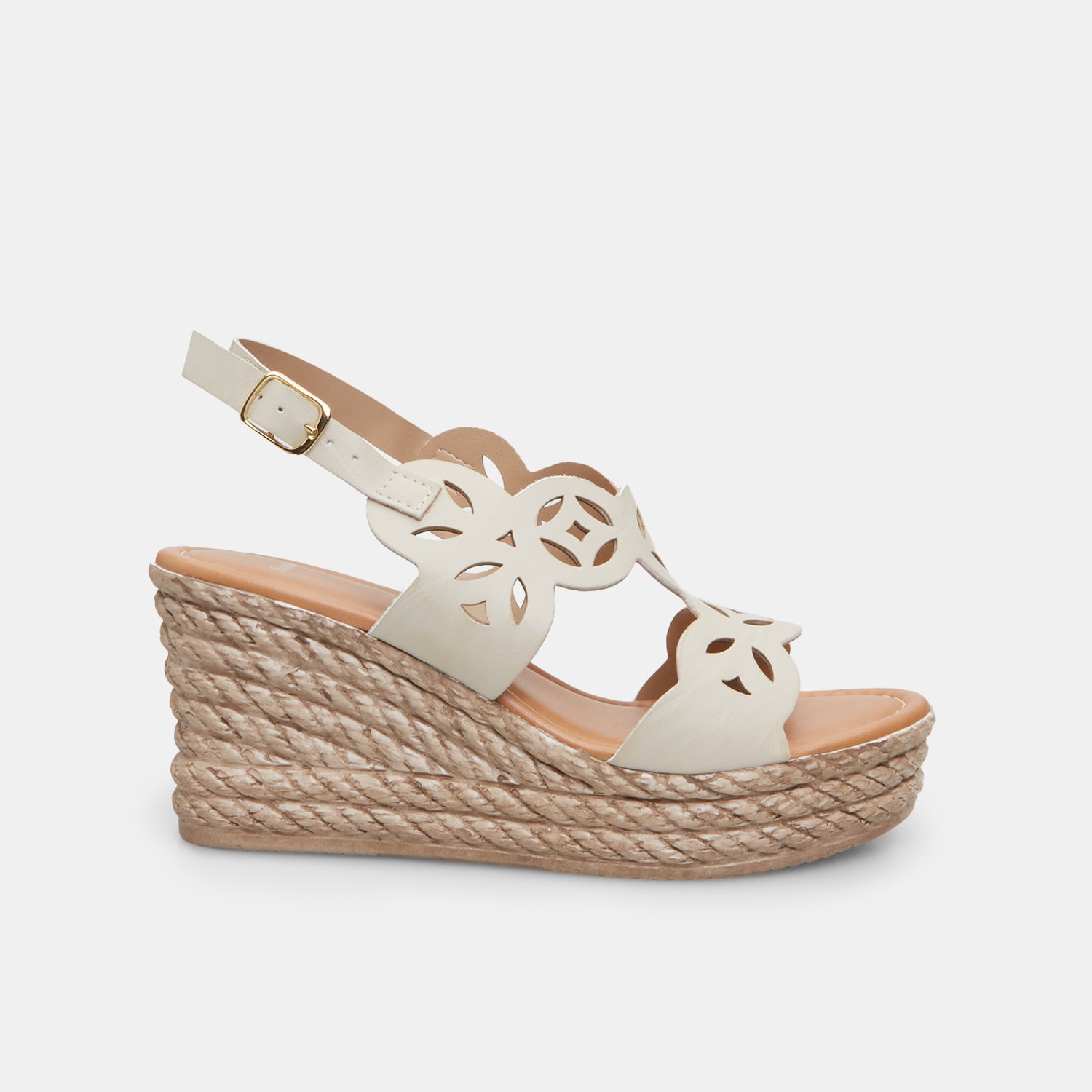 Sandalo da donna con zeppa 8 cm BATA