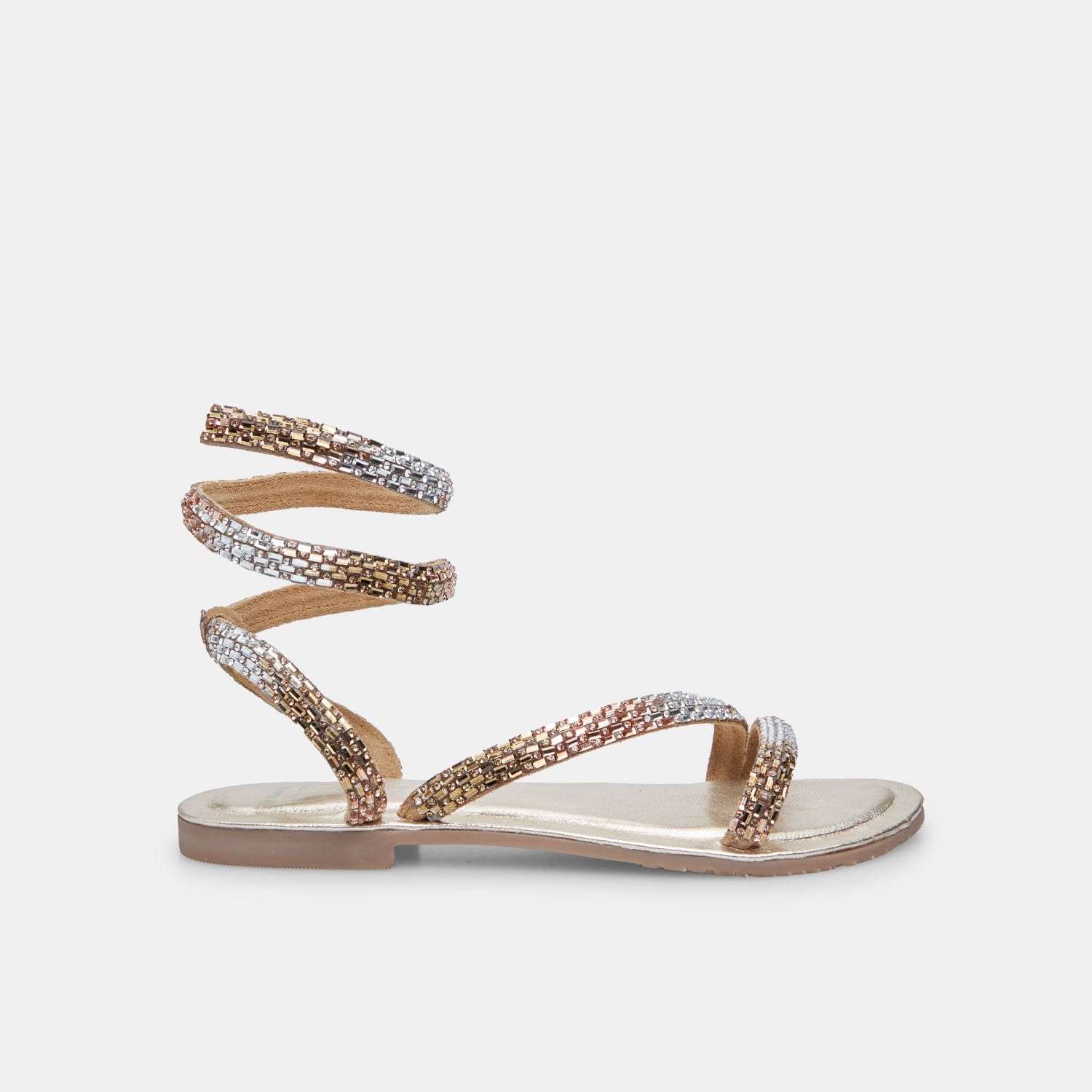 Sandalo da donna in pelle
