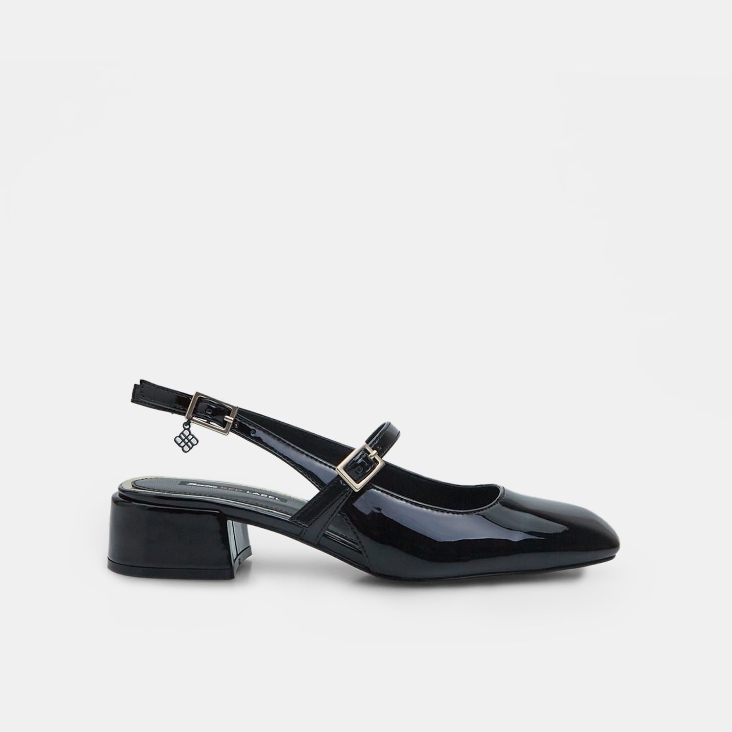 Slingback da donna in vernice Bata Red Label con tacco 3,5 cm