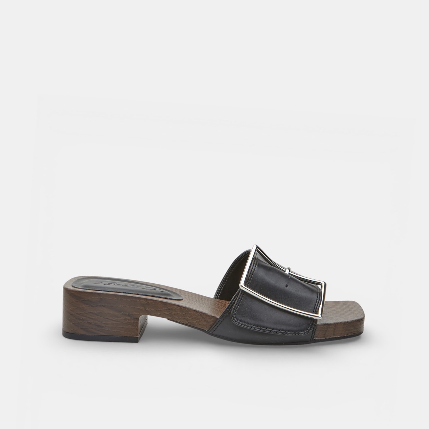 Mule da donna Bata con fascia con fibbia