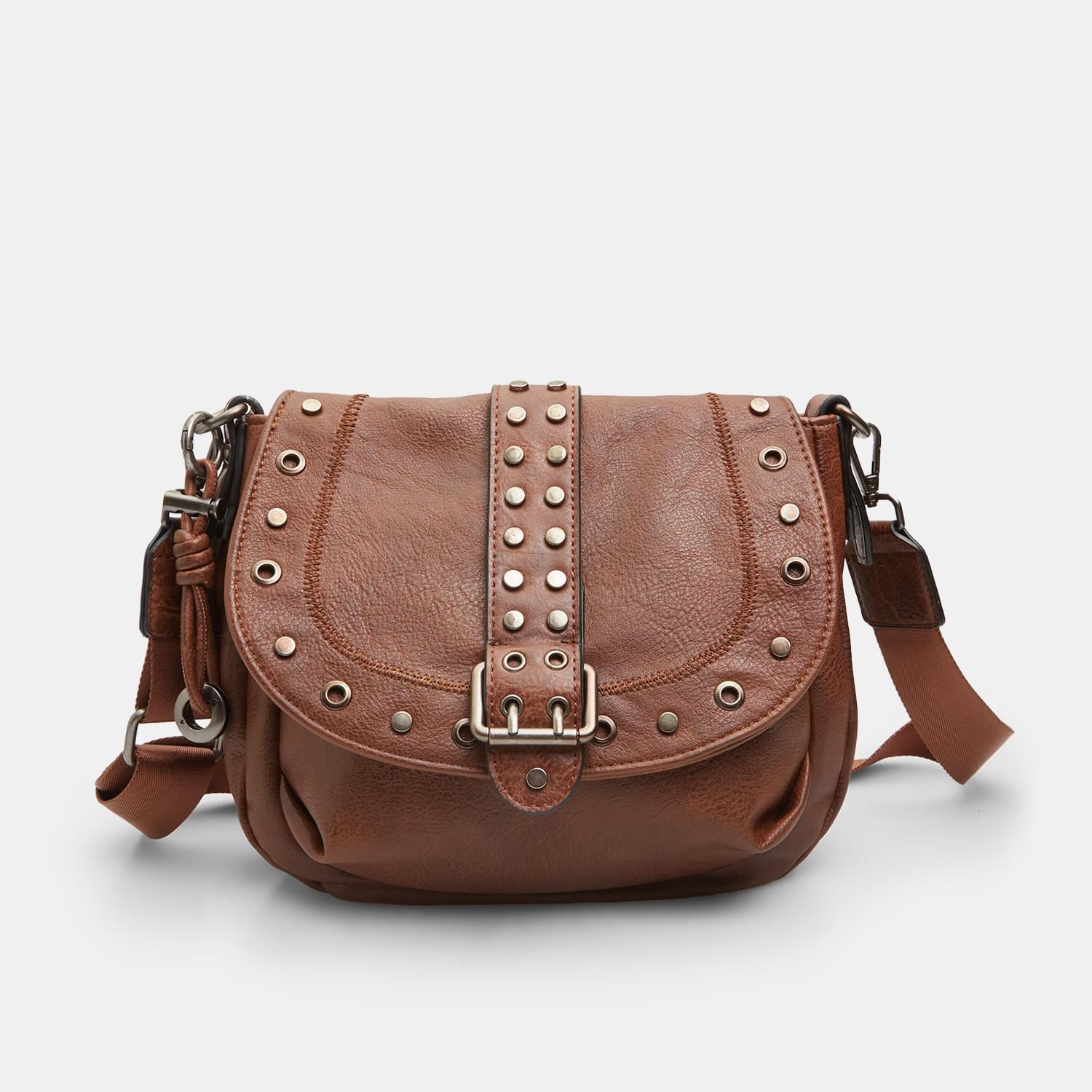 Crossbody da donna con borchie