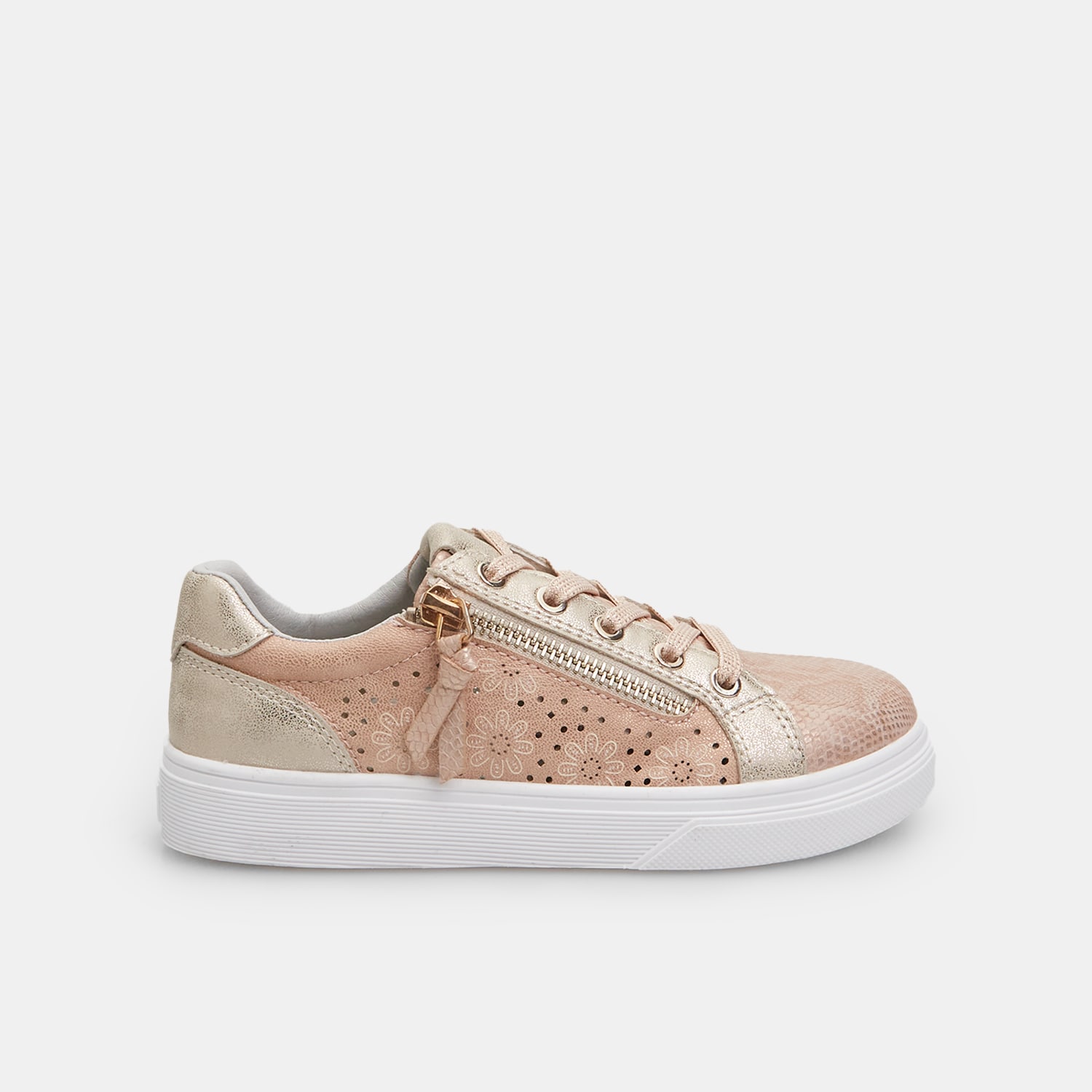 Sneaker da bambina con zip