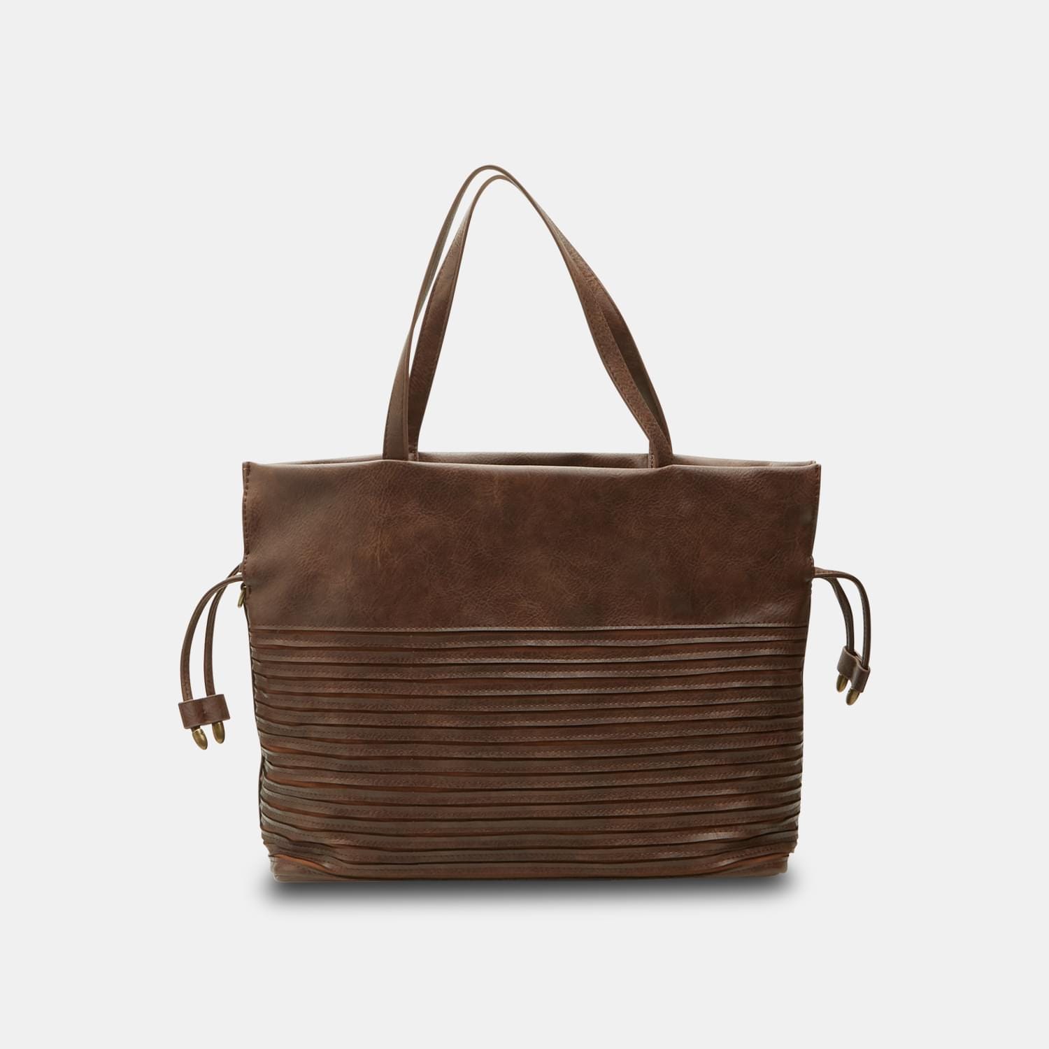 Shopper da donna con decoro a righe