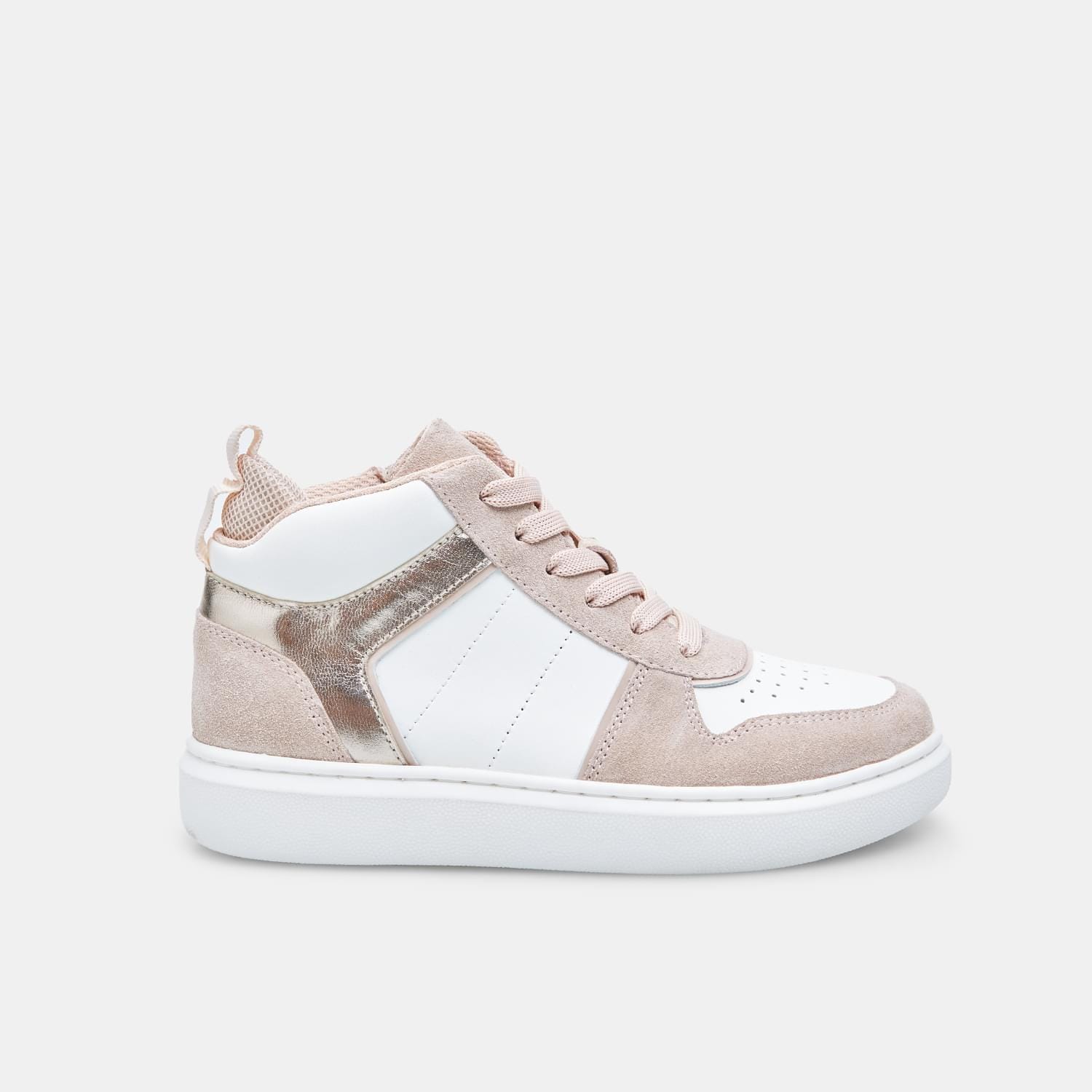 Sneaker mid da bambina in pelle