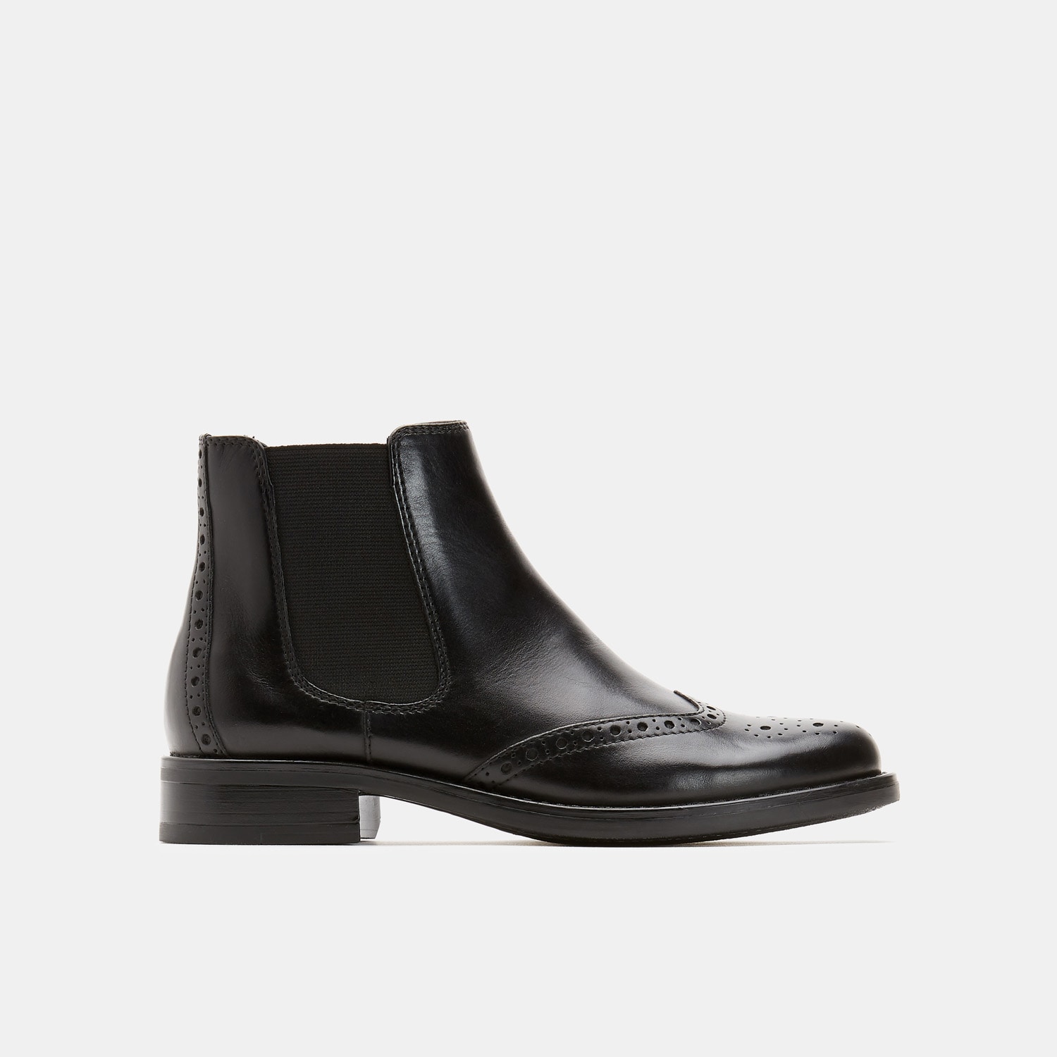 Stivaletti chelsea in vera pelle