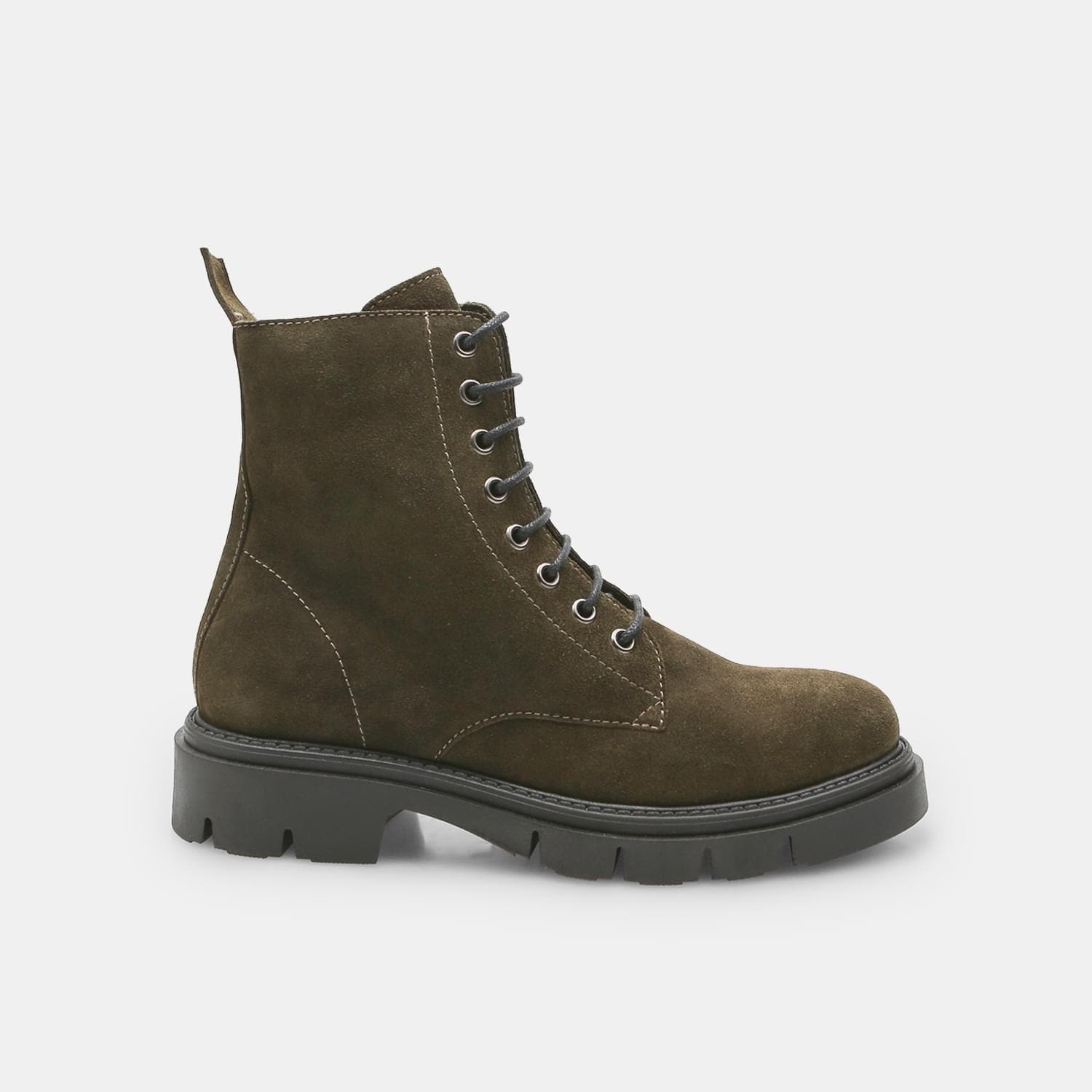 Anfibi da donna in suede