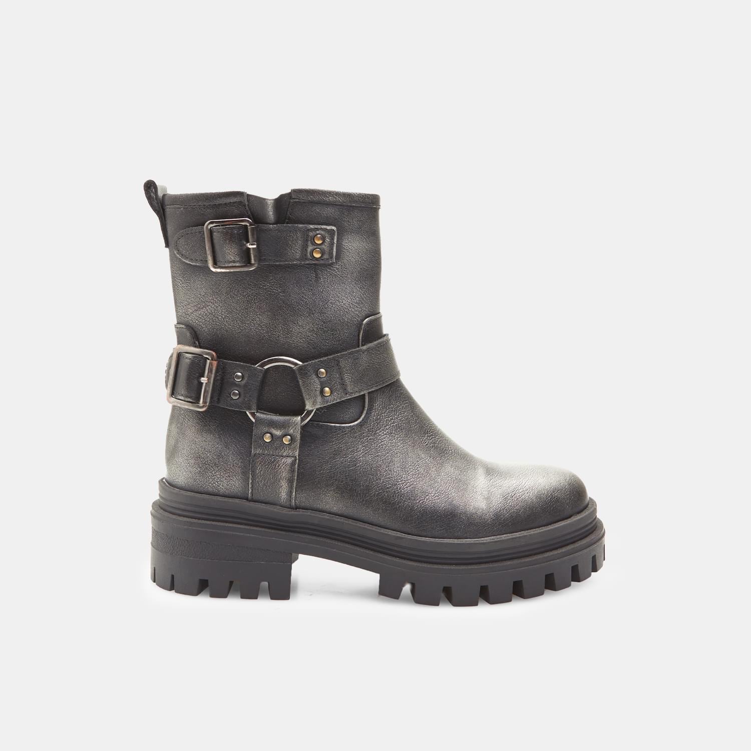 Stivaletto da donna con suola track
