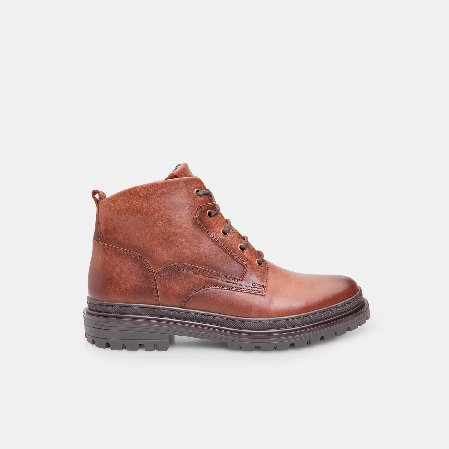 Stivaletto Stringato in Pelle da Uomo BATA