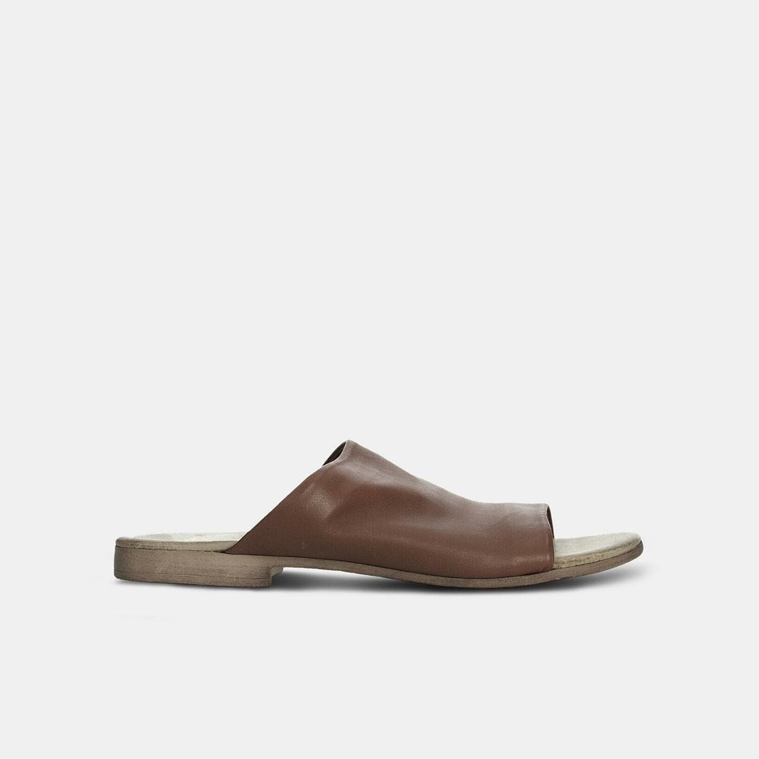 Mule da donna in pelle
