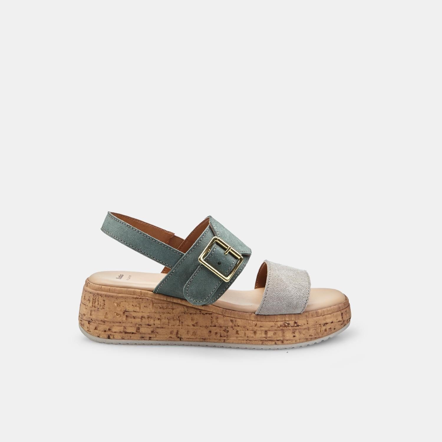 Sandali in suede con zeppa da Donna BATA
