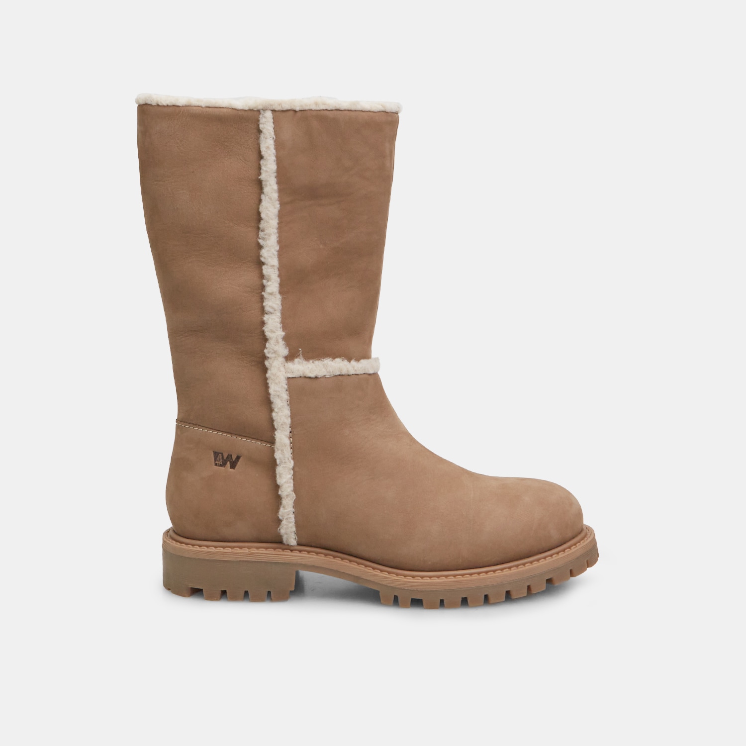 Stivale da donna in pelle nubuck Weinbrenner