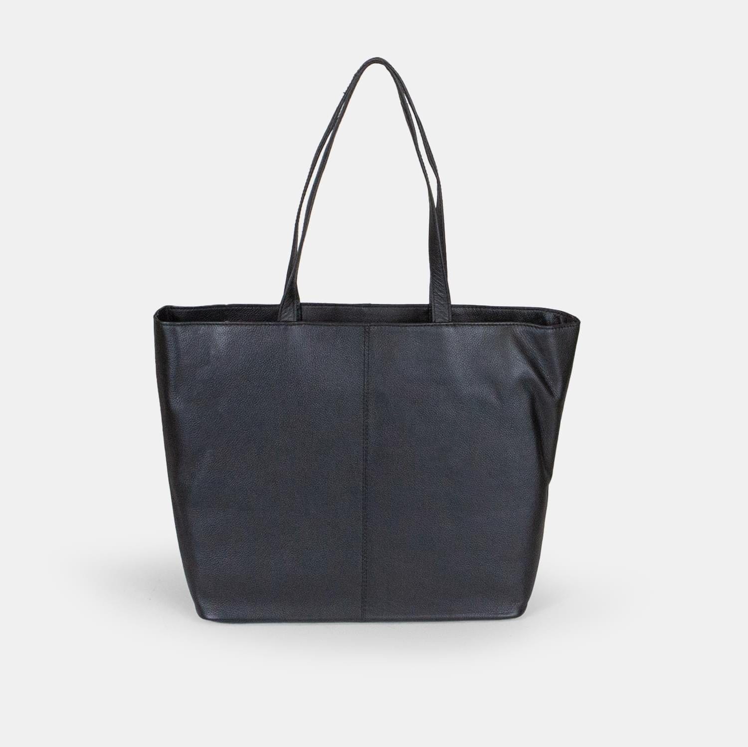 Shopper in pelle