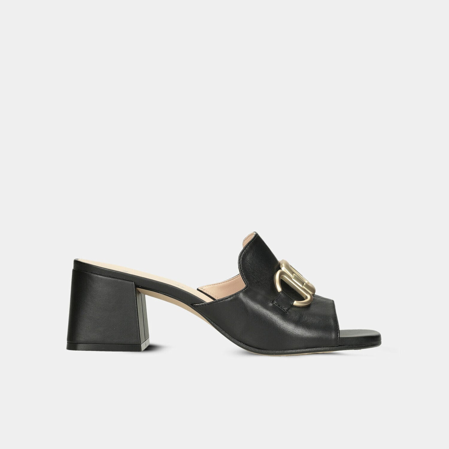 Mule da donna in pelle