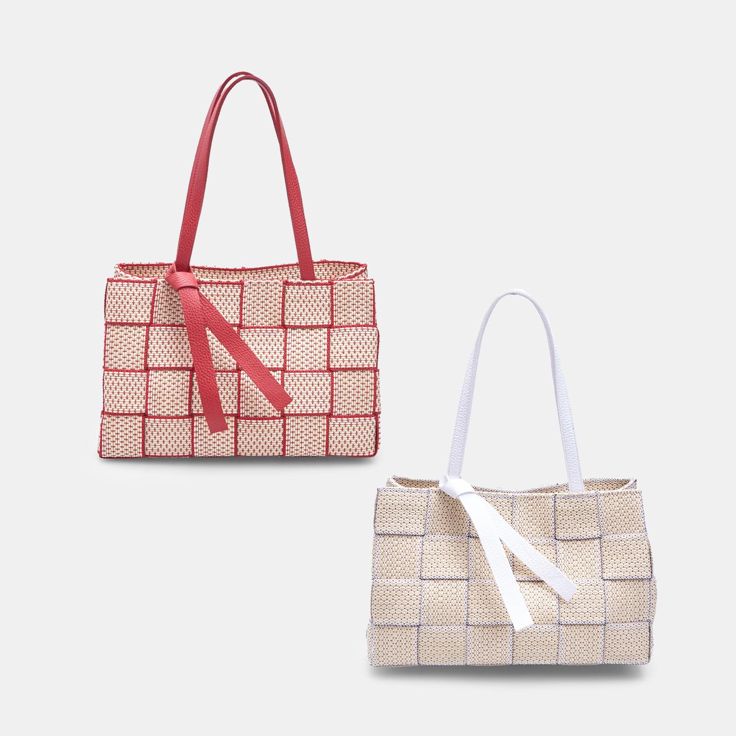 Shopper da donna Bata effetto intrecciato
