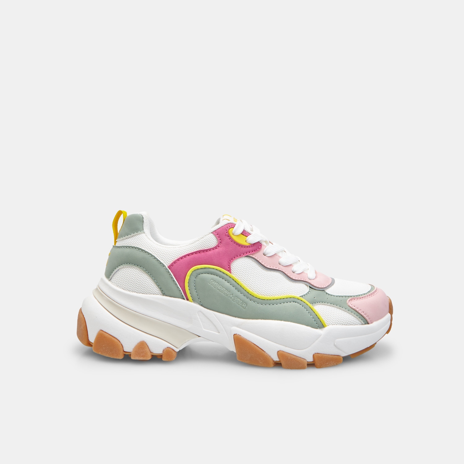 Sneaker da donna North Star con suola chunky