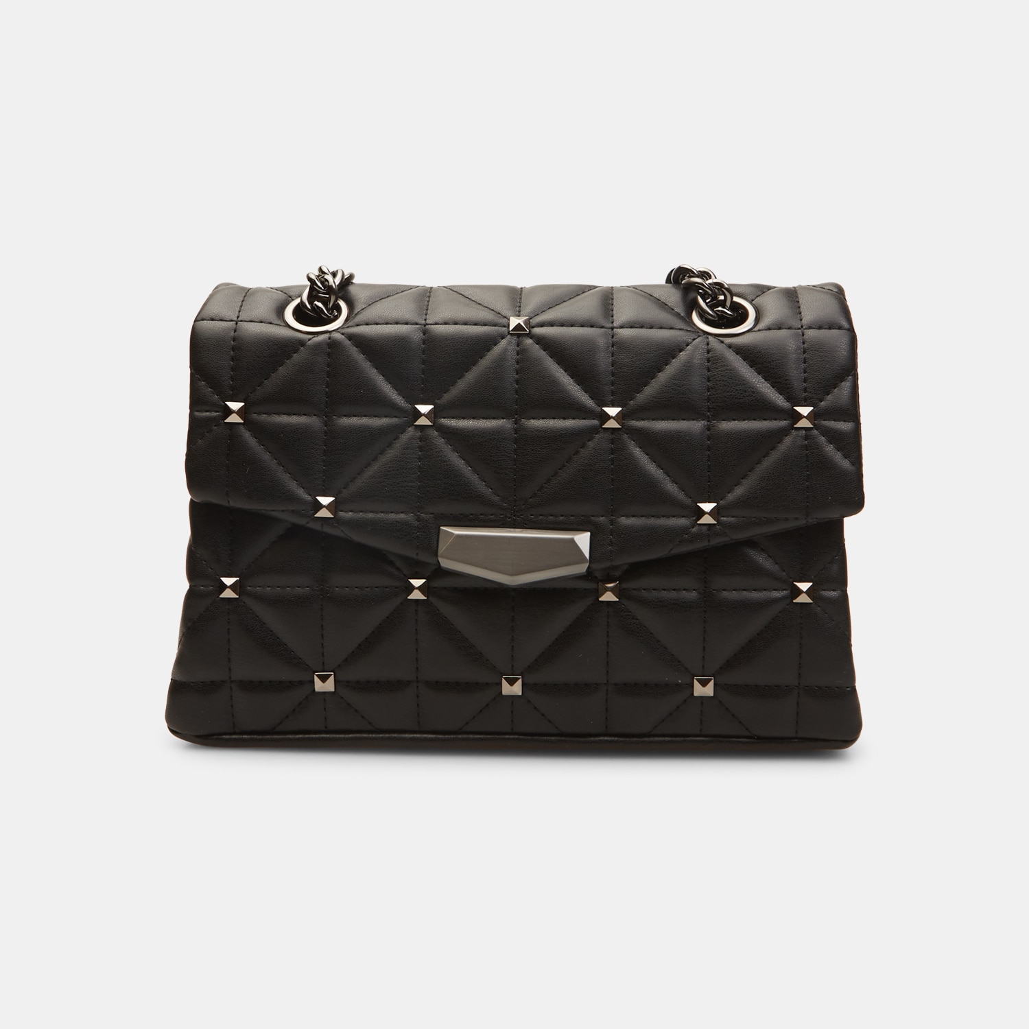 Borsa a tracolla da donna con borchie