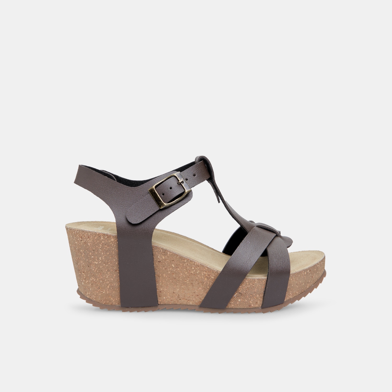 Sandali da donna con zeppa 6 cm BATA