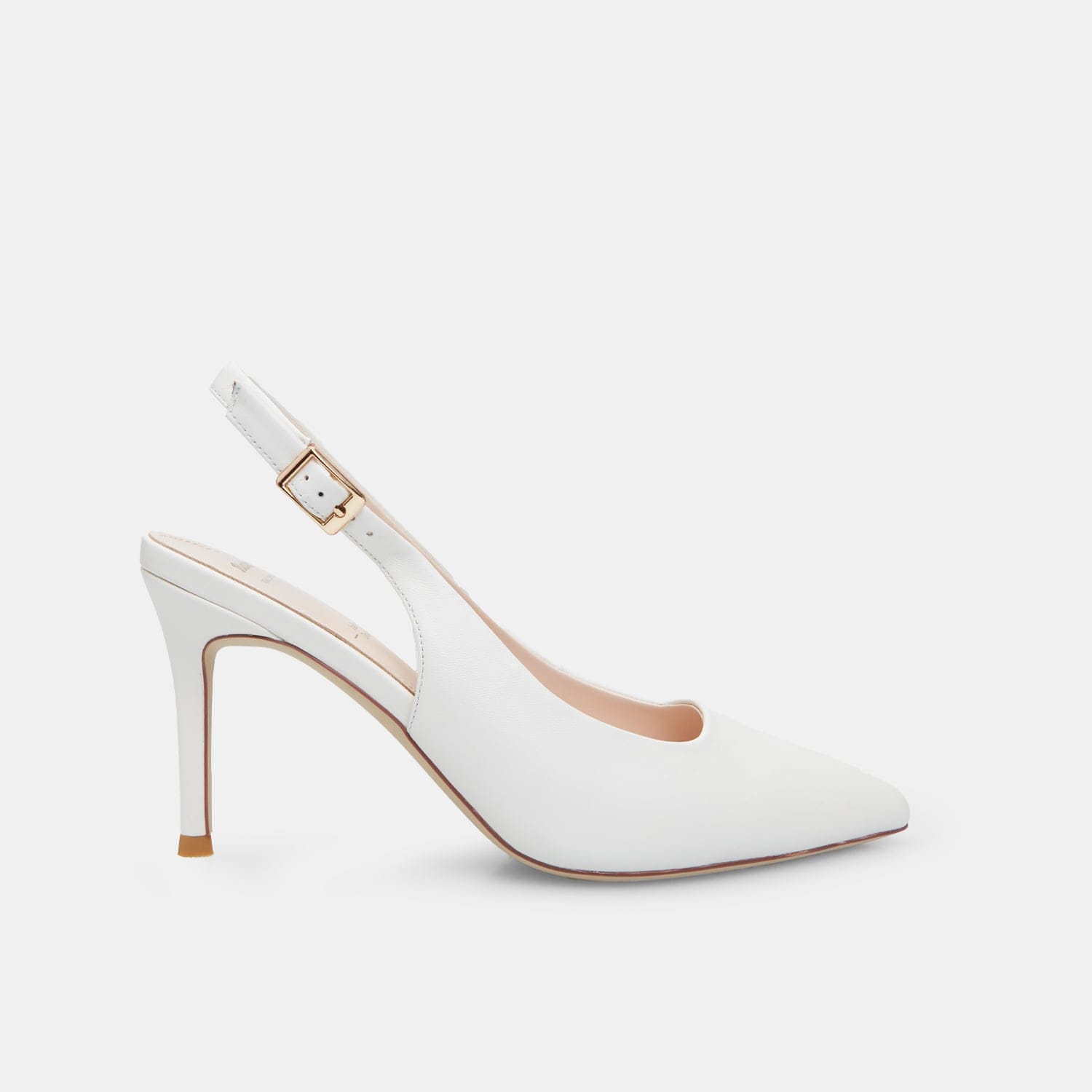 Slingback da donna in pelle con tacco BATA